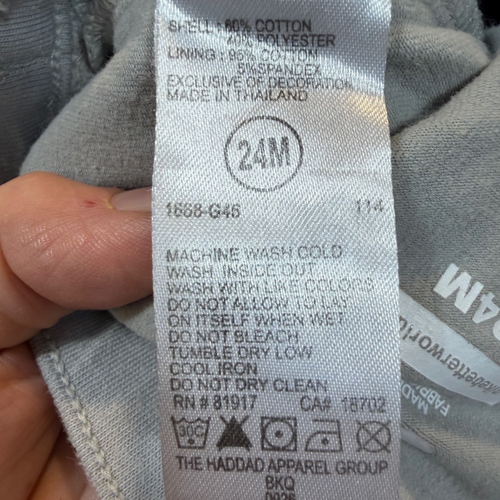 NIKE Infant T-Shirt & Skort Size 24 Months Pink Gray Summer - Picture 4 of 7